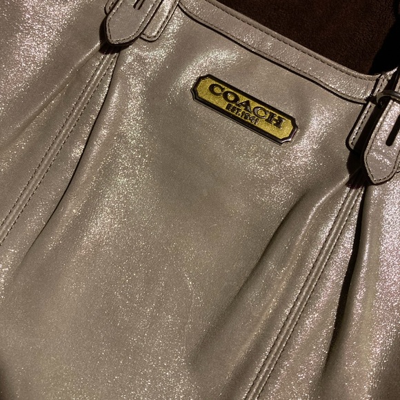 Coach silver bag - Picture 3 of 6